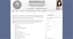 Desktop Screenshot of karenvanniekerk.co.za